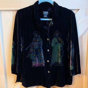 Citron/ Santa Monica Collection Vintage Blouse